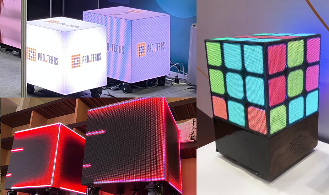 屋内用キューブLEDビジョン