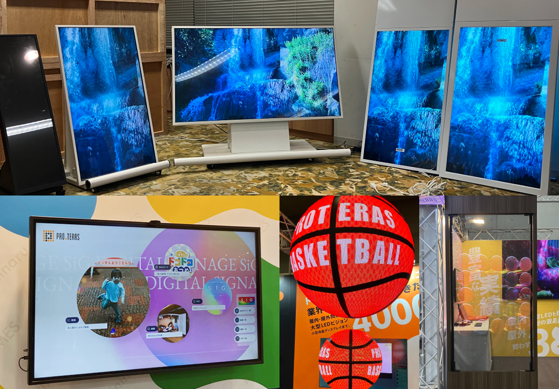 屋内LEDビジョンのレンタル事例